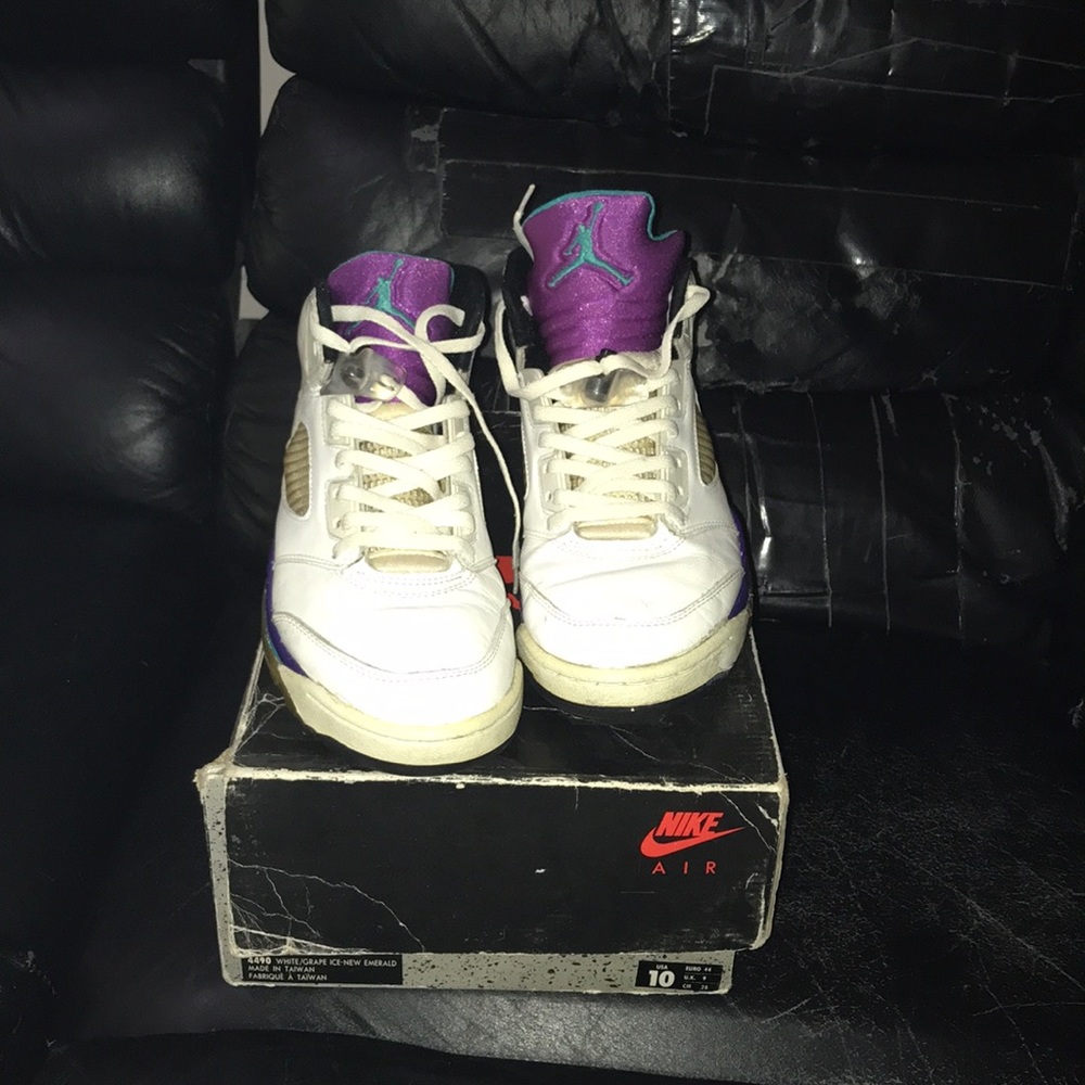 1990 OG Jordan 5 Grape Restored